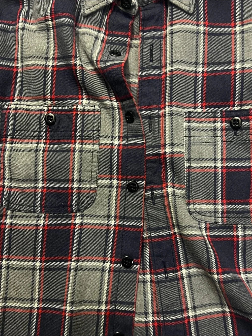 J. Crew classic plaid